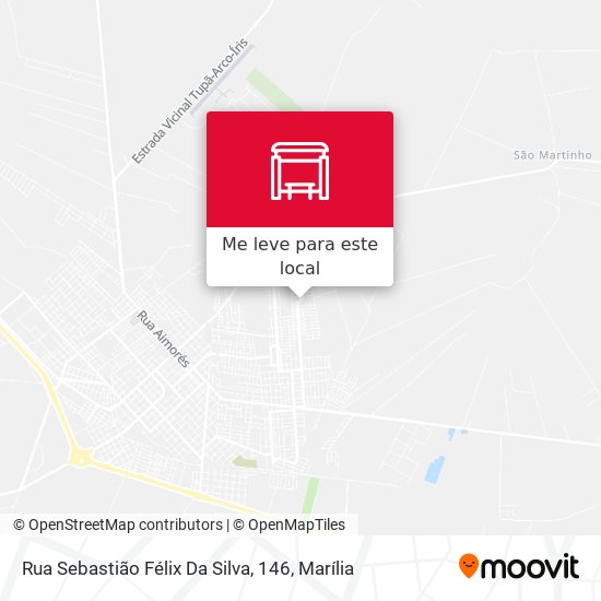 Rua Sebastião Félix Da Silva, 146 mapa