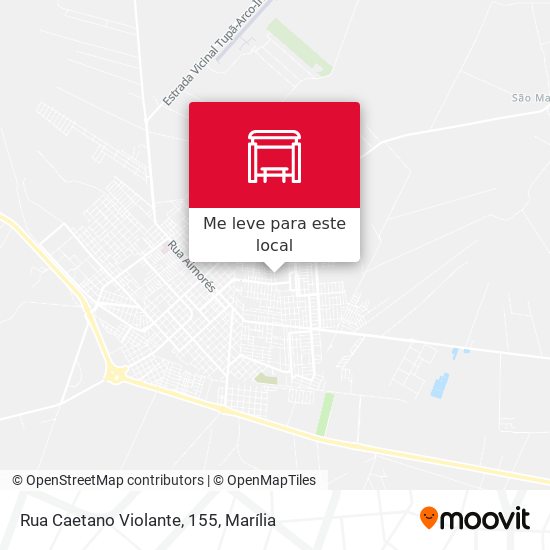 Rua Caetano Violante, 155 mapa