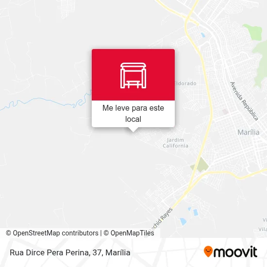Rua Dirce Pera Perina, 37 mapa