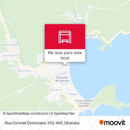 Rua Coronel Domiciano 352-460 mapa