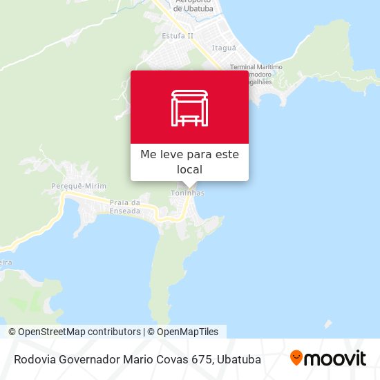 Rodovia Governador Mario Covas  675 mapa