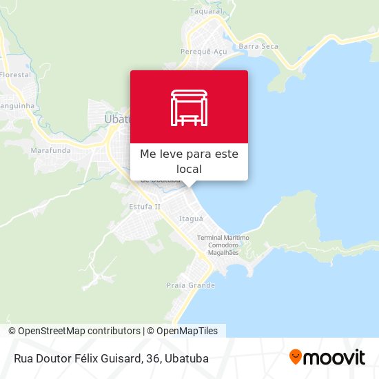 Rua Doutor Félix Guisard, 36 mapa