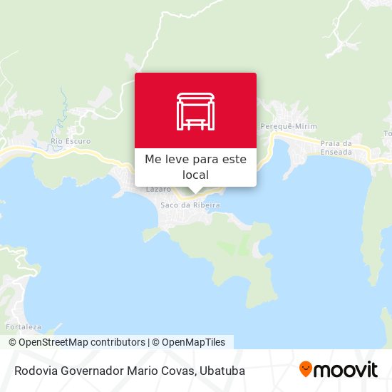 Rodovia Governador Mario Covas mapa