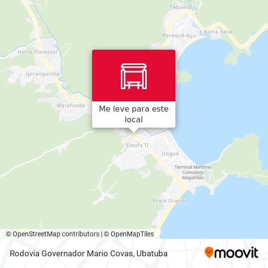 Rodovia Governador Mario Covas mapa