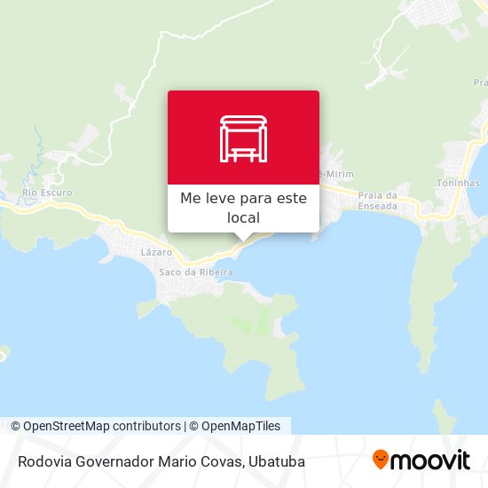 Rodovia Governador Mario Covas mapa