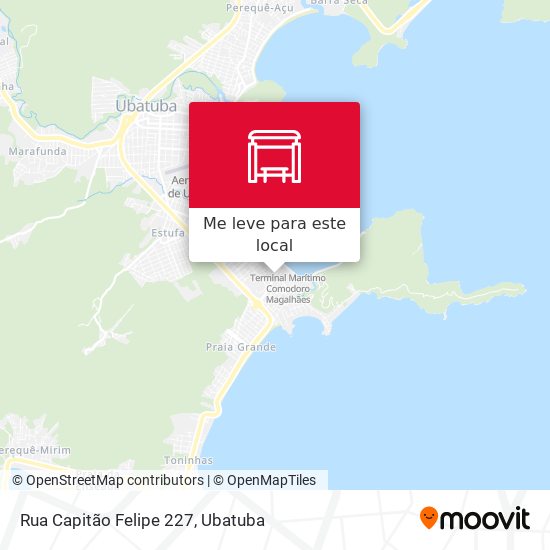 Rua Capitão Felipe 227 mapa