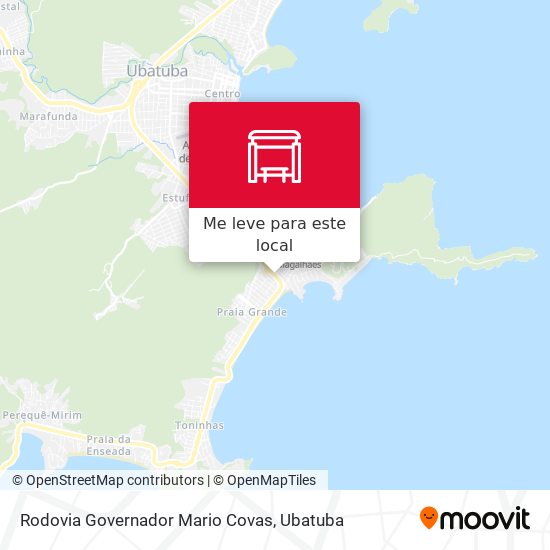 Rodovia Governador Mario Covas mapa