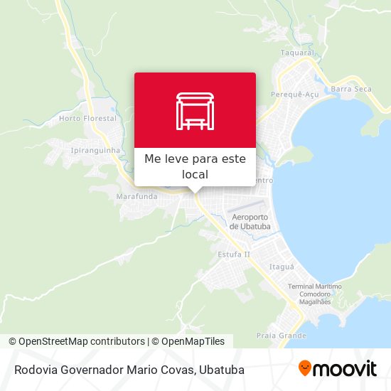 Rodovia Governador Mario Covas mapa