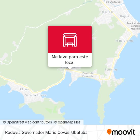 Rodovia Governador Mario Covas mapa