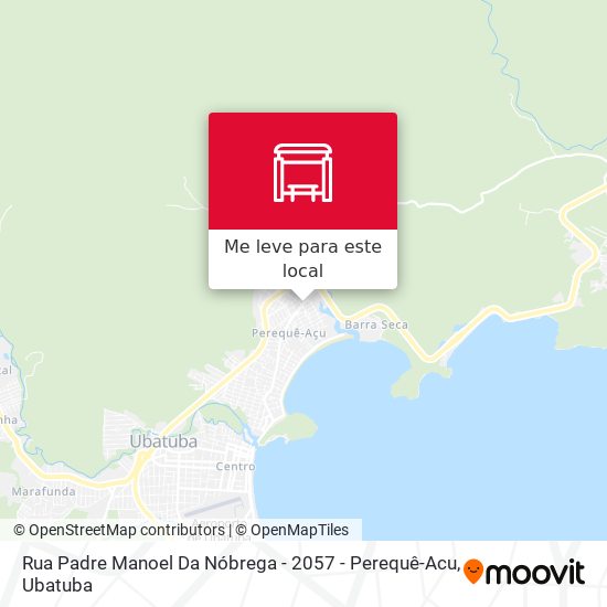 Rua Padre Manoel Da Nóbrega -  2057 - Perequê-Acu mapa