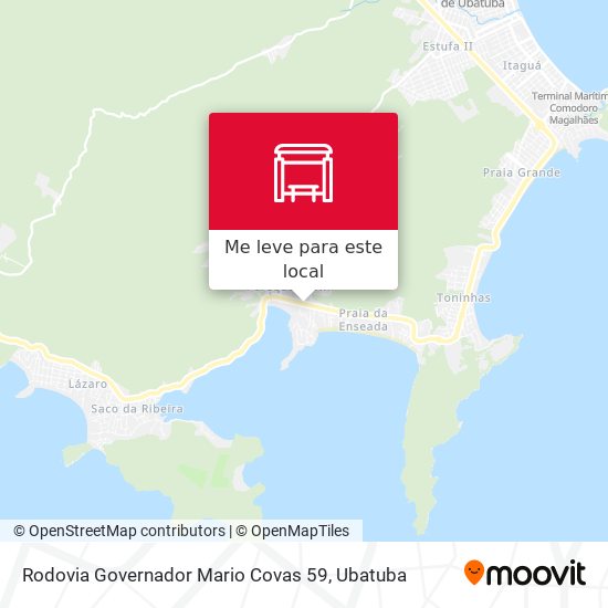 Rodovia Governador Mario Covas  59 mapa