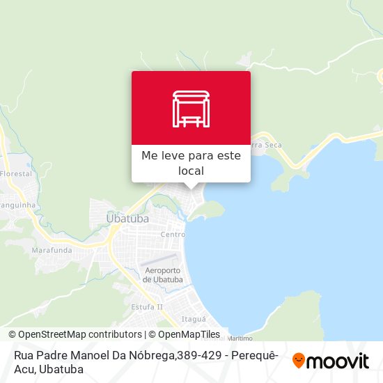 Rua Padre Manoel Da Nóbrega,389-429 - Perequê-Acu mapa