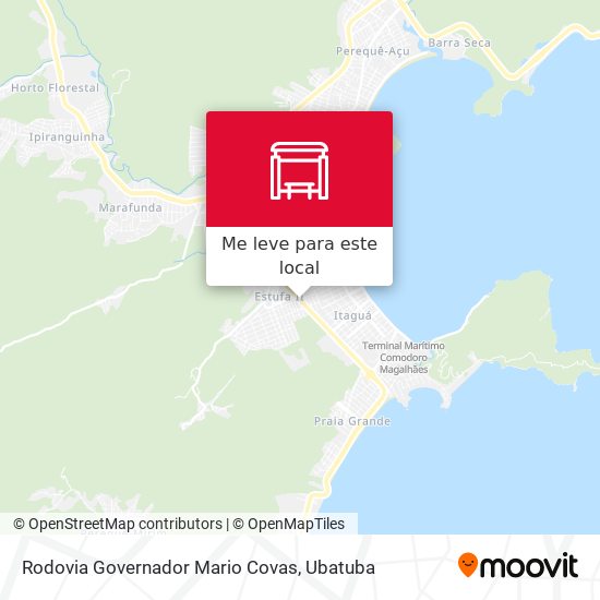 Rodovia Governador Mario Covas mapa