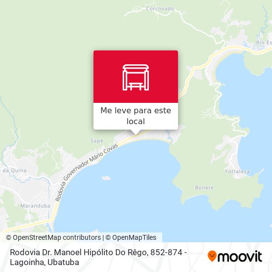 Rodovia Dr. Manoel Hipólito Do Rêgo, 852-874 - Lagoinha mapa