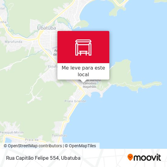 Rua Capitão Felipe 554 mapa