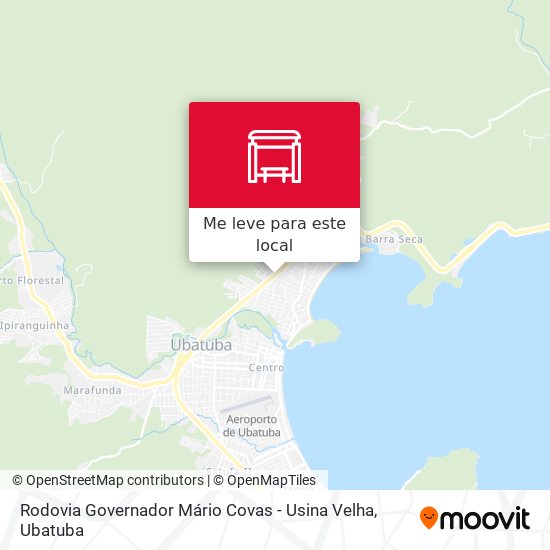 Rodovia Governador Mário Covas -  Usina Velha mapa