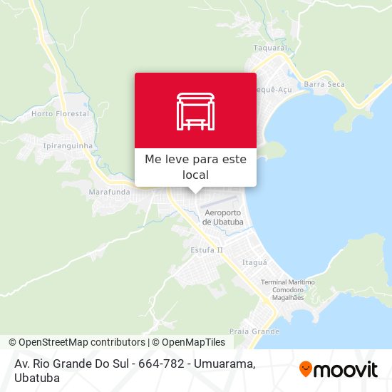 Av. Rio Grande Do Sul -  664-782 - Umuarama mapa