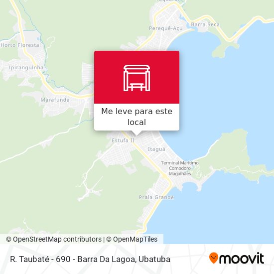 R. Taubaté -  690 - Barra Da Lagoa mapa