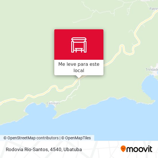 Rodovia Rio-Santos, 4540 mapa