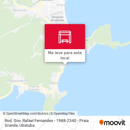 Rod. Gov. Rafael Fernandes - 1988-2340 - Praia Grande mapa