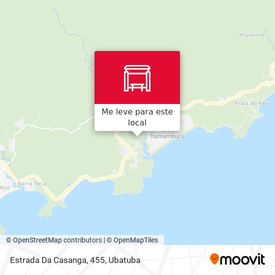 Estrada Da Casanga, 455 mapa