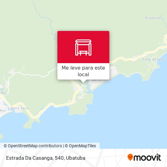 Estrada Da Casanga, 540 mapa