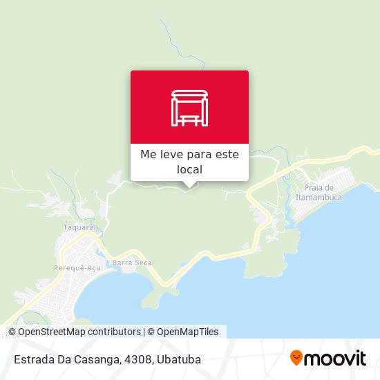 Estrada Da Casanga, 4308 mapa