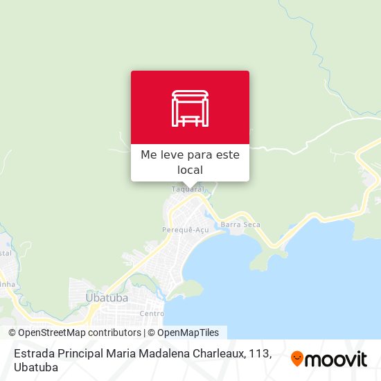 Estrada Principal Maria Madalena Charleaux, 113 mapa