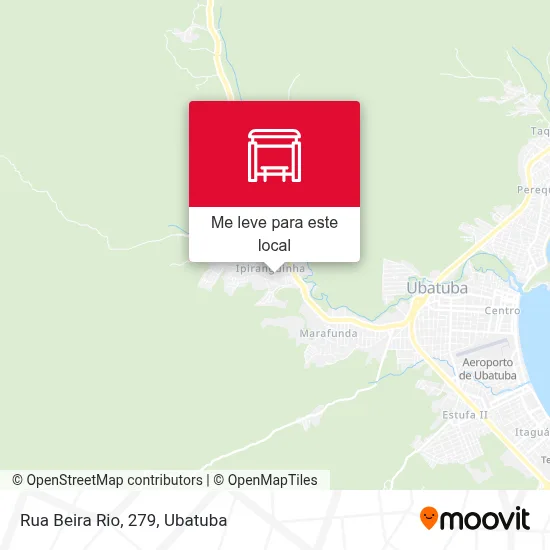 Rua Beira Rio, 279 mapa