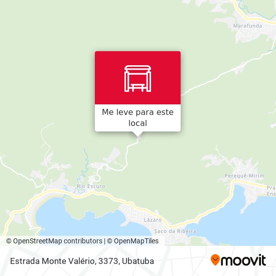 Estrada Monte Valério, 3373 mapa