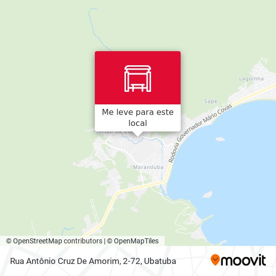 Rua Antônio Cruz De Amorim, 2-72 mapa