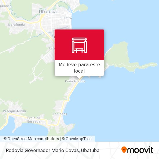 Rodovia Governador Mario Covas mapa