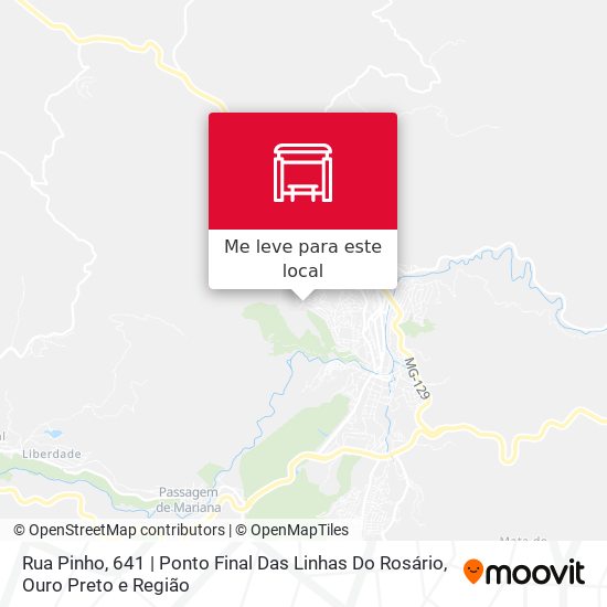 Rua Pinho, 641 | Ponto Final Das Linhas Do Rosário mapa