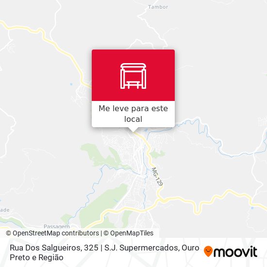 Rua Dos Salgueiros, 325 | S.J. Supermercados mapa