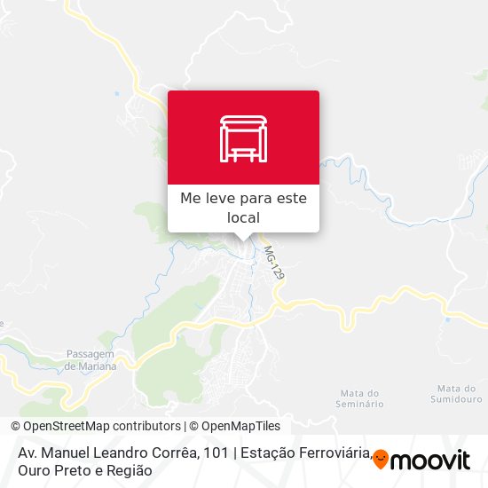 Av. Manuel Leandro Corrêa, 101 | Estação Ferroviária mapa