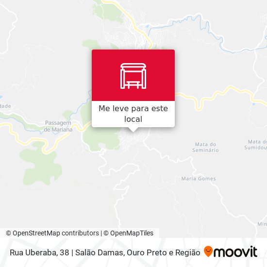 Rua Uberaba, 38 | Salão Damas mapa