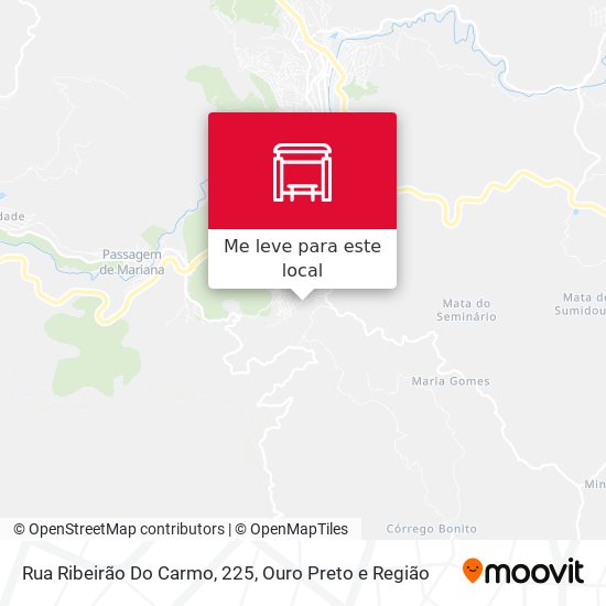 Rua Ribeirão Do Carmo, 225 mapa