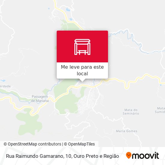 Rua Raimundo Gamarano, 10 mapa