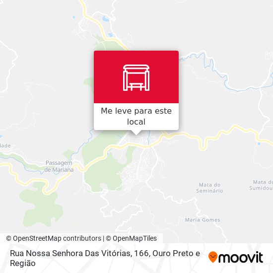 Rua Nossa Senhora Das Vitórias, 166 mapa