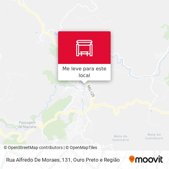 Rua Alfredo De Moraes, 131 mapa