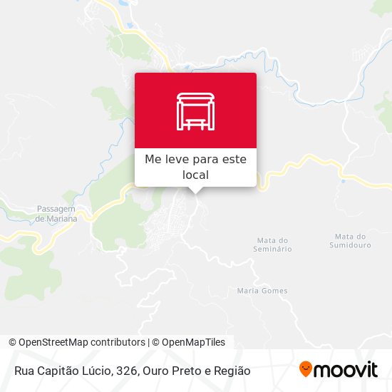 Rua Capitão Lúcio, 326 mapa