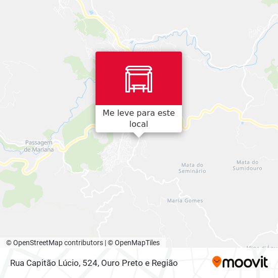 Rua Capitão Lúcio, 524 mapa
