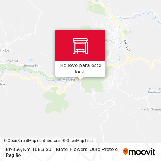Br-356, Km 108,3 Sul | Motel Flowers mapa