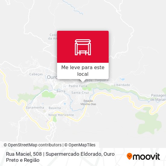 Rua Maciel, 508 | Supermercado Eldorado mapa