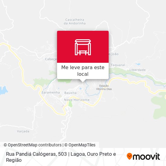 Rua Pandiá Calógeras, 503 | Lagoa mapa