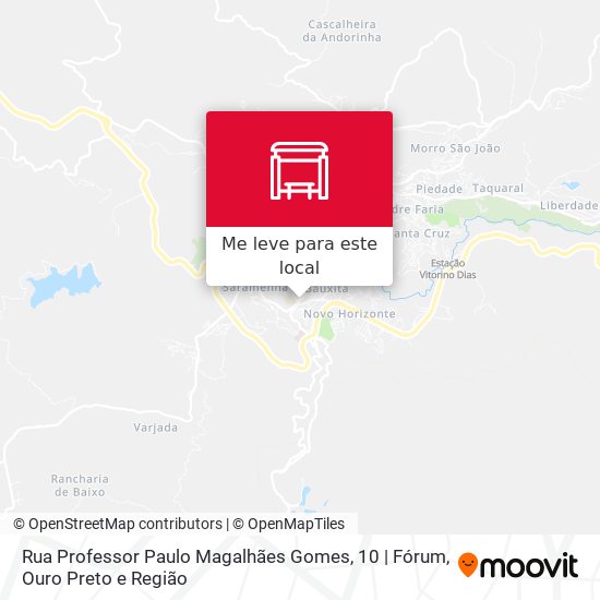 Rua Professor Paulo Magalhães Gomes, 10 | Fórum mapa