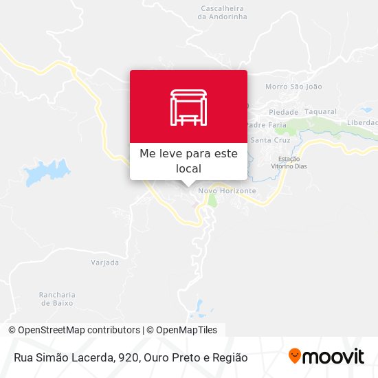 Rua Simão Lacerda, 920 mapa