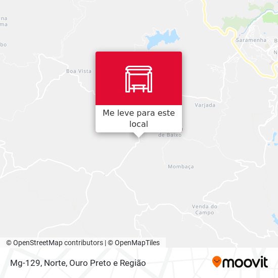 Mg-129, Norte mapa