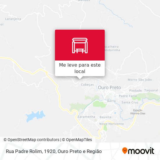 Rua Padre Rolim, 1920 mapa