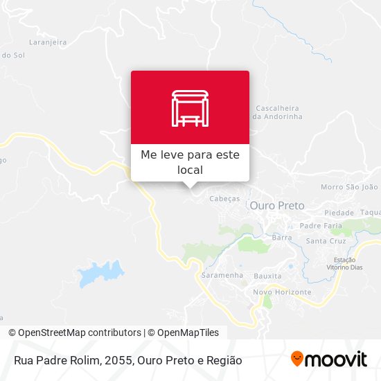 Rua Padre Rolim, 2055 mapa